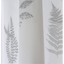 Enhanced Living Bracken All Over Leaf Voile Panel - Pair - thumbnail 2