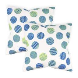 Streetwize Outdoor Polka Dot Scatter Cushions - Pack of 6