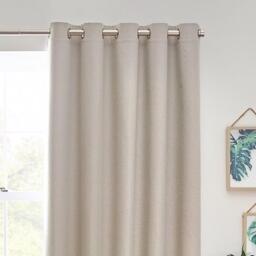 Furn Dawn Textured Blackout Eyelet Curtains - thumbnail 2