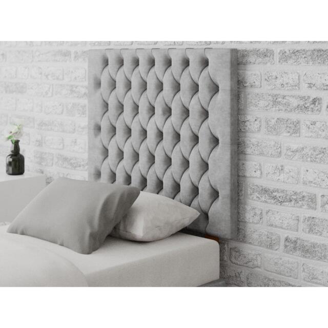 Aspire Monroe 80 cm Headboard Kimiyo Linen Fabric Borde - image 1