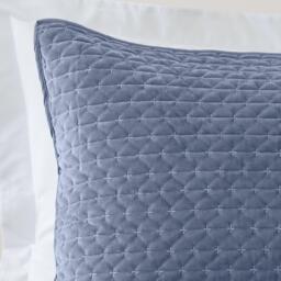 Bianca Attica Velvet Embroidered Pillow sham Pair - thumbnail 2