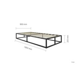 Birlea Soho Metal Platform Bed - thumbnail 7