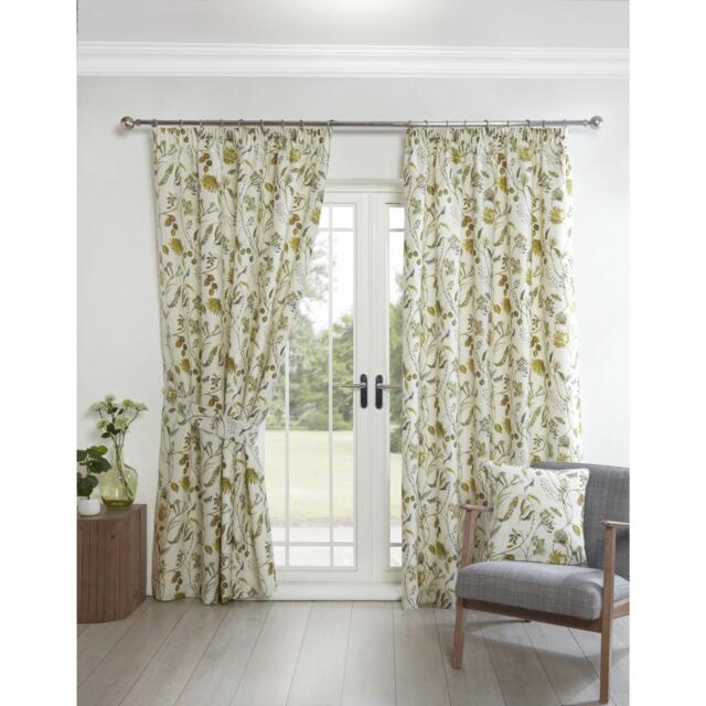 Sundour Grove Floral Pencil Pleat Curtains - image 1