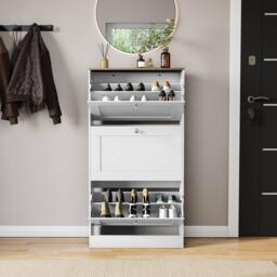Lassic Vida Designs 3 Drawer Shoe Cabinet - thumbnail 5