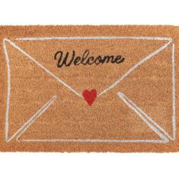 Something Different Natural Love Letter Valentines Day Doormat - thumbnail 3