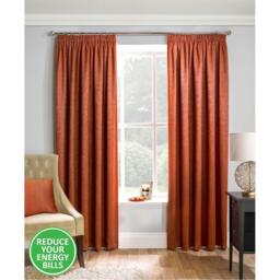 Enhanced Living Matrix Thermal Room Darkening Tape Top Curtain - thumbnail 1