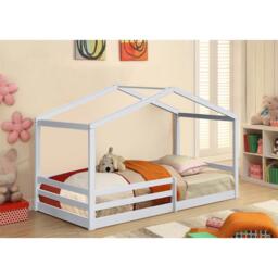 Comfy Living 3ft House Bed Frame With Tent and Mat - thumbnail 1