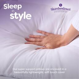Slumberdown Feels like Down Super Support Pillows - thumbnail 5