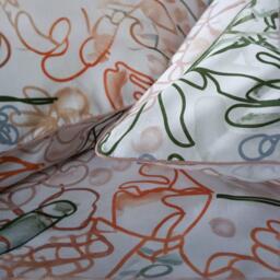 Deyongs Naive Floral Cotton Duvet Cover Set - thumbnail 3