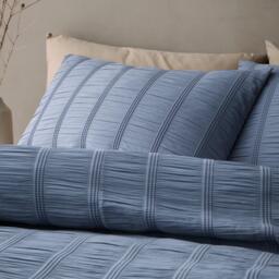 Pineapple Elephant Waffle Seersucker Duvet Cover Set - thumbnail 2