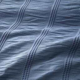 Pineapple Elephant Waffle Seersucker Duvet Cover Set - thumbnail 4