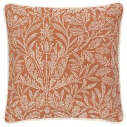 Morris and Co Acorn Tonal Jacquard Feather Filled Cushion - thumbnail 1