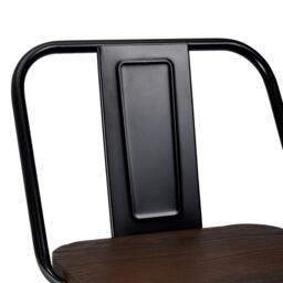 Kabinet UK 2Pcs Kitchen Adjustable Bar Stool Dining Chair - thumbnail 7