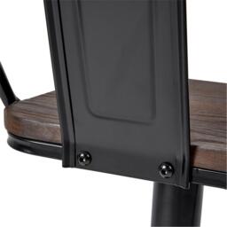 Kabinet UK 2Pcs Kitchen Adjustable Bar Stool Dining Chair - thumbnail 8