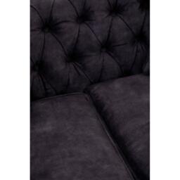 Fifty Five South Sabrina Two Seat Grey Velvet Sofa - thumbnail 5