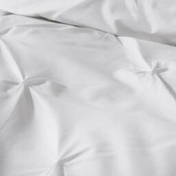 Serene Home Lara Pleated Ruched Duvet Cover Set in White - thumbnail 3