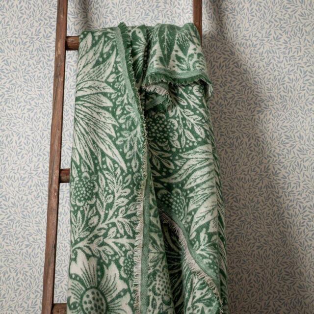 Morris and Co Marigold Jacquard Throw - image 1