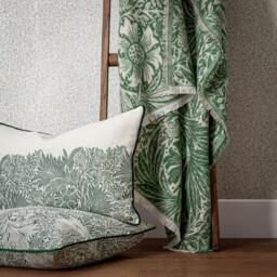 Morris and Co Marigold Jacquard Throw - thumbnail 5