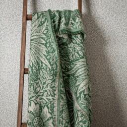 Morris and Co Marigold Jacquard Throw