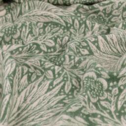 Morris and Co Marigold Jacquard Throw - thumbnail 6