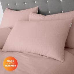 Catherine Lansfield Brushed Cotton Standard Pillow case Pair - thumbnail 1