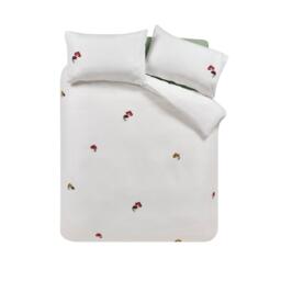 Catherine Lansfield Woodland Crochet Embroidered Duvet Cover Set - thumbnail 4