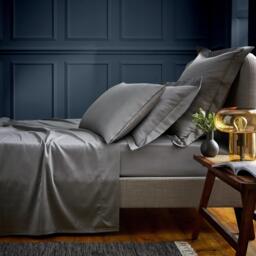 Bedeck of Belfast FINE LINENS 600TC PLAIN DYE SQUARE PILLOWCASE - thumbnail 2