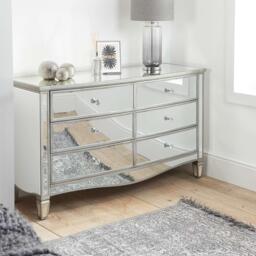 Birlea Elysee 6 Drawer Wide Chest - thumbnail 1