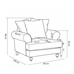 Biba Freddy Armchair - thumbnail 4