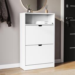 Lassic Vida Designs 2 Drawer Shoe Cabinet With Shelf