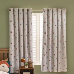 Catherine Lansfield Fox and Woodland Friends Eyelet Curtains - thumbnail 4