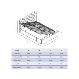 Aspire Chesterfield Ottoman Bed - thumbnail 7