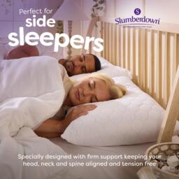 Slumberdown Rebound Pillows & Waterproof 2 Pack Protector - thumbnail 4