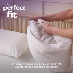 Slumberdown Rebound Pillows & Waterproof 2 Pack Protector - thumbnail 9