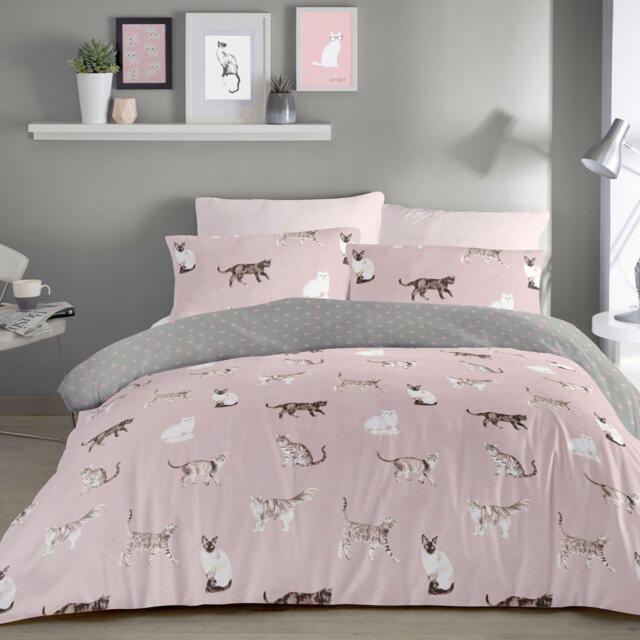 Fusion Cats Easy Care Duvet Cover Set - image 1