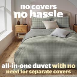 Silentnight Summer Breeze Seersucker Coverless Duvet 2.5 Tog - thumbnail 2