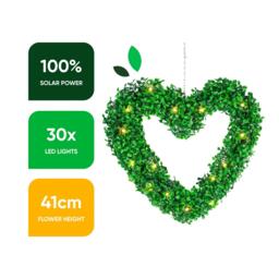 Streetwize Solar Hanging Topiary Heart Light - thumbnail 2