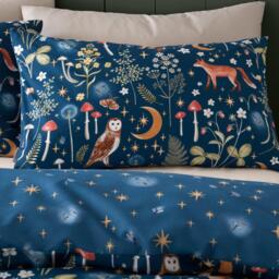 Catherine Lansfield Enchanted Twilight Animals Duvet Cover Set - thumbnail 3