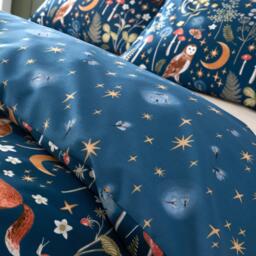 Catherine Lansfield Enchanted Twilight Animals Duvet Cover Set - thumbnail 4