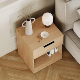 Lassic Trega 1 Drawer Bedside Chest - thumbnail 6