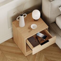 Lassic Trega 1 Drawer Bedside Chest - thumbnail 5