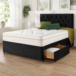 Aspire Olivier Divan and Ortho Mattress 2 Drawers - thumbnail 5