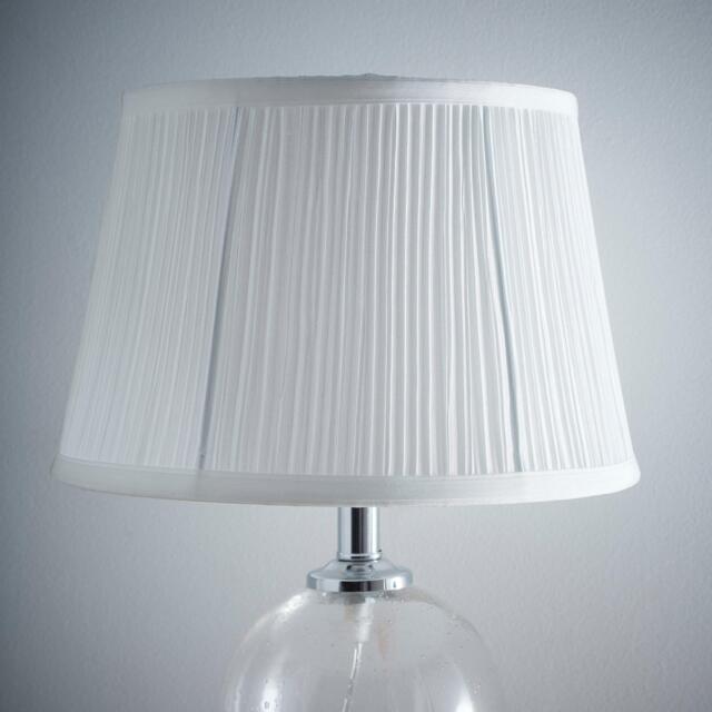 K Living White Mushroom Pleated Ceiling Table Lamp Shade - image 1