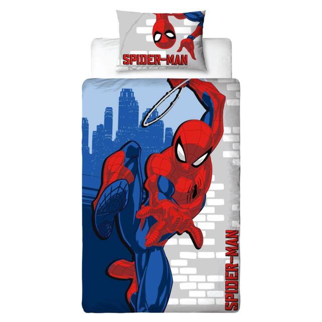 Spiderman Spider-Man Adventure Glow In The Dark Single Duvet - image 1