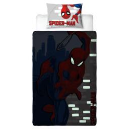 Spiderman Spider-Man Adventure Glow In The Dark Single Duvet - thumbnail 2