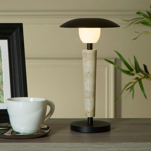 Lighting Collection LED Rechargeable Metal Table Lamp - image 1