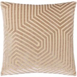 Paoletti Evoke Cut Velvet Fibre Filled Cushion - thumbnail 1