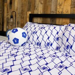 Chelsea FC Chelsea Geometric Double Panel Duvet - thumbnail 4