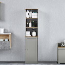 Lassic Bath Vida Priano 1 Door 2 Shelf Tall Cabinet - thumbnail 5