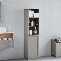 Lassic Bath Vida Priano 1 Door 2 Shelf Tall Cabinet - thumbnail 1